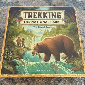 Trekking National Parks Board Game for Families New and Sealed